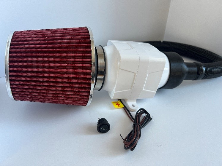 LLR Helmet blower Assembly